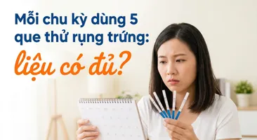 Mỗi chu kỳ dùng 5 que thử rụng trứng: liệu có đủ?