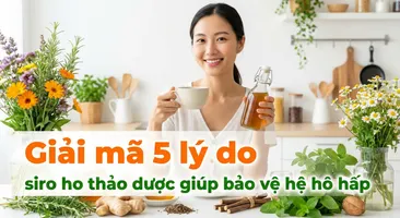 Giải mã 5 lý do siro ho thảo dược giúp bảo vệ hệ hô hấp