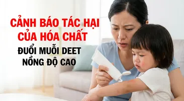 Cảnh báo tác hại của hóa chất đuổi muỗi deet nồng độ cao