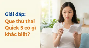 Giải đáp: Que thử thai Quick 5 có gì khác biệt?