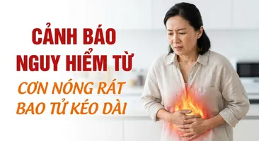 Cảnh báo nguy hiểm từ cơn nóng rát bao tử kéo dài