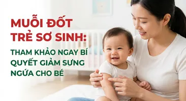 Muỗi đốt trẻ sơ sinh: tham khảo ngay bí quyết giảm sưng ngứa cho bé