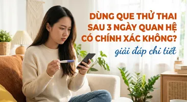 Dùng que thử thai sau 3 ngày quan hệ có chính xác không? giải đáp chi tiết