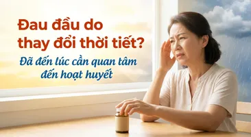 Đau đầu do thay đổi thời tiết? Đã đến lúc cần quan tâm đến hoạt huyết