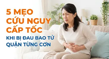 5 mẹo cứu nguy cấp tốc khi bị đau bao tử quặn từng cơn