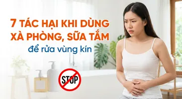 7 tác hại khi dùng xà phòng, sữa tắm để rửa vùng kín