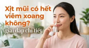 Xịt mũi có hết viêm xoang không? giải đáp chi tiết