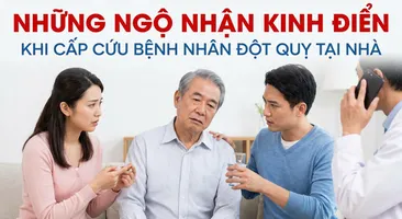 Những ngộ nhận kinh điển khi cấp cứu bệnh nhân đột quỵ tại nhà