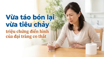 Vừa táo bón lại vừa tiêu chảy - triệu chứng điển hình của đại tràng co thắt