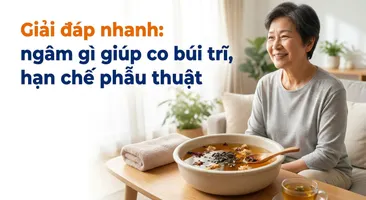 Giải đáp nhanh: ngâm gì giúp co búi trĩ, hạn chế phẫu thuật