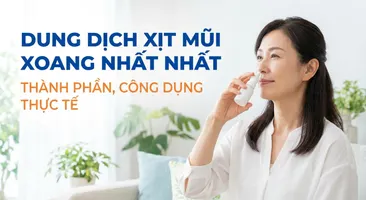 Dung dịch Xịt Mũi Xoang Nhất Nhất: thành phần, công dụng thực tế