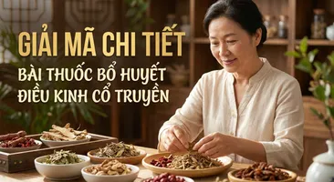 Giải mã chi tiết bài thuốc bổ huyết điều kinh cổ truyền