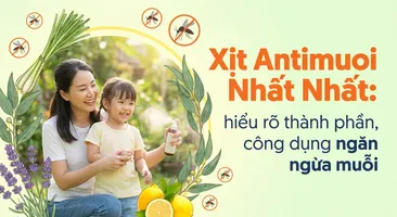 Xịt Antimuoi Nhất Nhất: hiểu rõ thành phần, công dụng ngăn ngừa muỗi