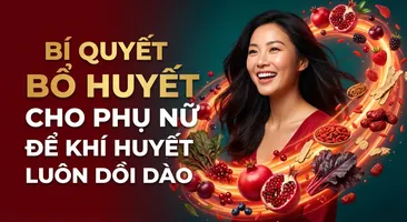 Bí quyết bổ huyết cho phụ nữ để khí huyết luôn dồi dào