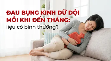 Đau bụng kinh dữ dội mỗi khi đến tháng: liệu có bình thường?