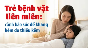 Trẻ bệnh vặt liên miên: cảnh báo sức đề kháng kém do thiếu kẽm