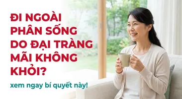Đi ngoài phân sống do đại tràng mãi không khỏi? xem ngay bí quyết này!