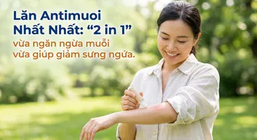 Lăn Antimuoi Nhất Nhất: "2 in 1" vừa ngăn ngừa muỗi vừa giúp giảm sưng ngứa