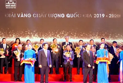 Nhất Nhất vinh dự nhận Giải Vàng Chất lượng Quốc gia năm 2020