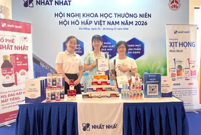 Nhất Nhất – Đồng hành cùng tri thức y khoa tại Hội nghị Hô hấp Việt Nam 2026
