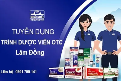 Tuyển dụng trình dược viên OTC Lâm Đồng