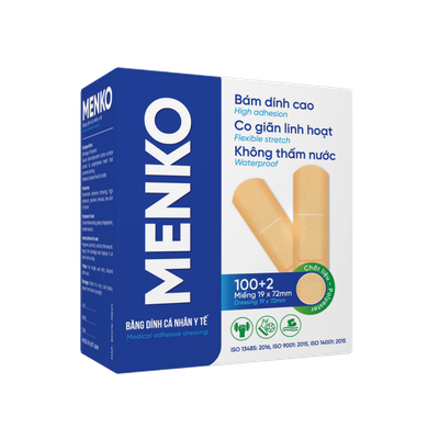 BĂNG DÍNH CÁ NHÂN Y TẾ MENKO