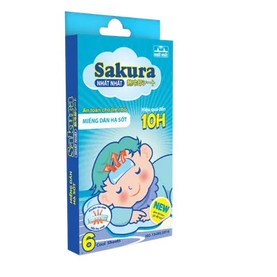 Miếng dán hạ sốt Sakura