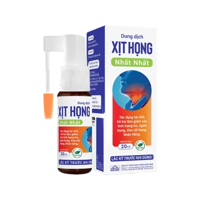 Dung dịch Xịt Họng <br/> Nhất Nhất