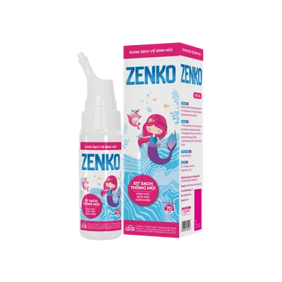 Dung dịch vệ  sinh  mũi Zenko trẻ em