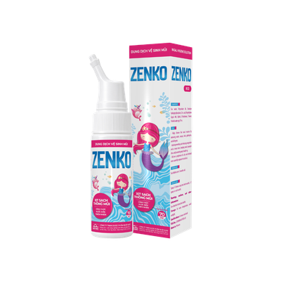 Dung dịch vệ sinh mũi Zenko trẻ em