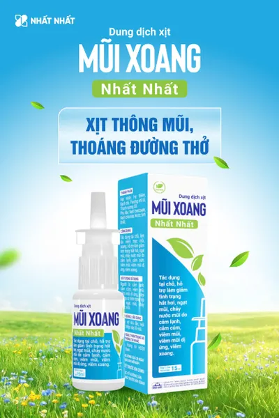 DUNG DỊCH XỊT MŨI XOANG NHẤT NHẤT