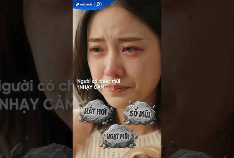 Có những chiếc mũi chỉ cần thời tiết thay đổi, gặp chút bụi hay “trái gió trở trời” là bắt đầu hắt h