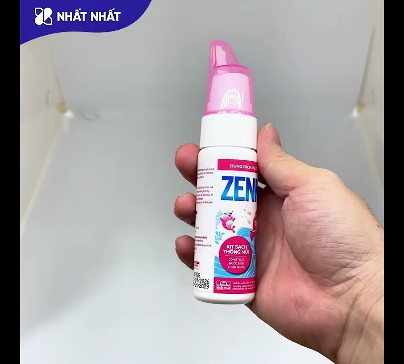 Dung dịch vệ sinh mũi Zenko trẻ em