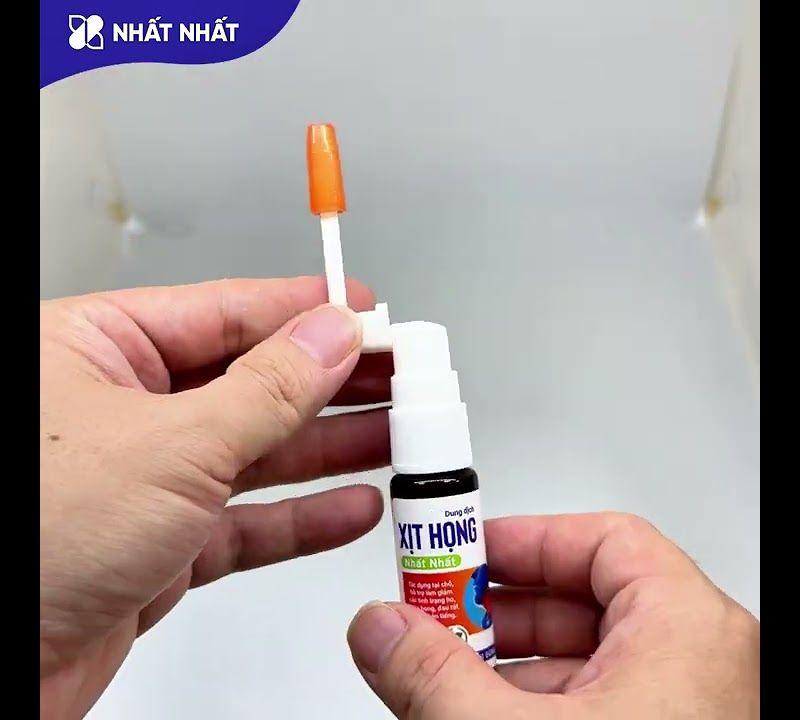 Dung dịch Xịt Họng Nhất Nhất