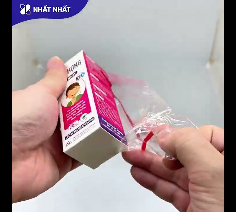 Dung Dịch Xịt Họng Nhất Nhất Kid