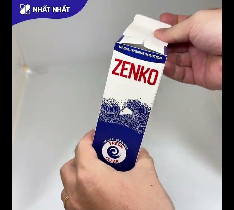 Dung dịch vệ sinh mũi Zenko người lớn