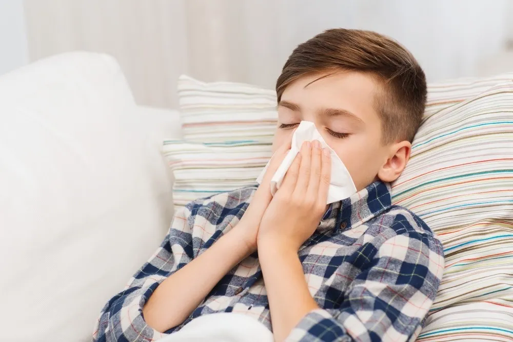 cách trị sổ mũi ở trẻ nhỏ