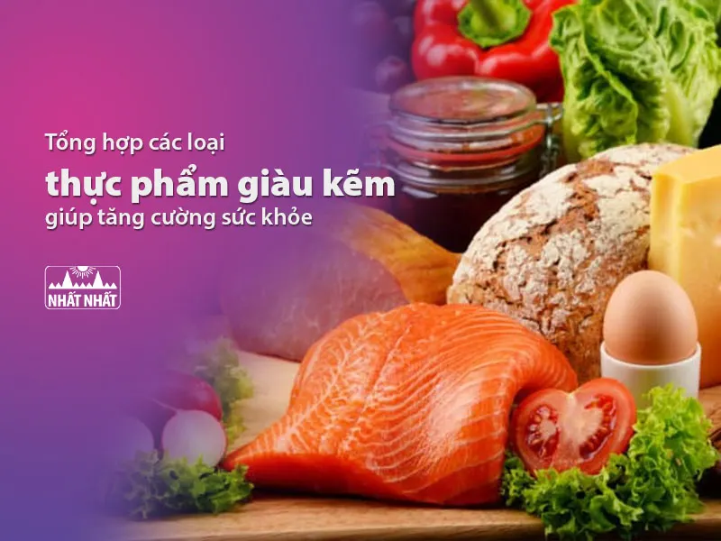các loại thực phẩm giàu kẽm