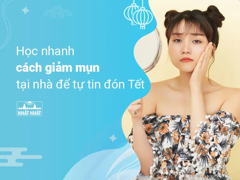 giảm mụn tại nhà